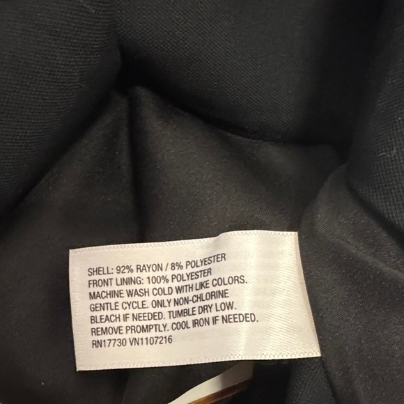 NWT A New Day Double Breasted Blazer Black Marbled buttons size XS Fall Favorite - Picture 8 of 10